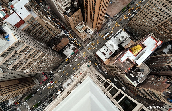 Đường phố new york city nhìn từ những tòa nhà cao tầng - 3