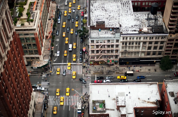 Đường phố new york city nhìn từ những tòa nhà cao tầng - 12