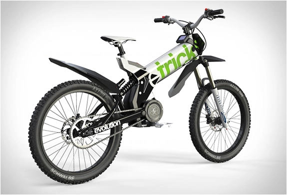 Etricks evolution xe đạp điện với thiết kế của dòng xe địa hình - 2