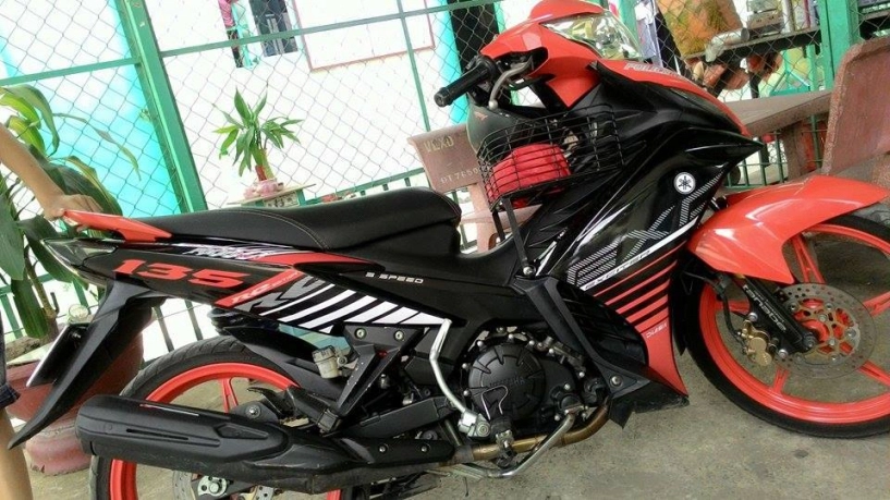 Exciter 135 sơn phối màu tem jupiter mx king - 1