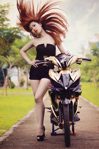 Exciter 2011 trang điểm theo phong cách dragbike tại sài gòn - 8