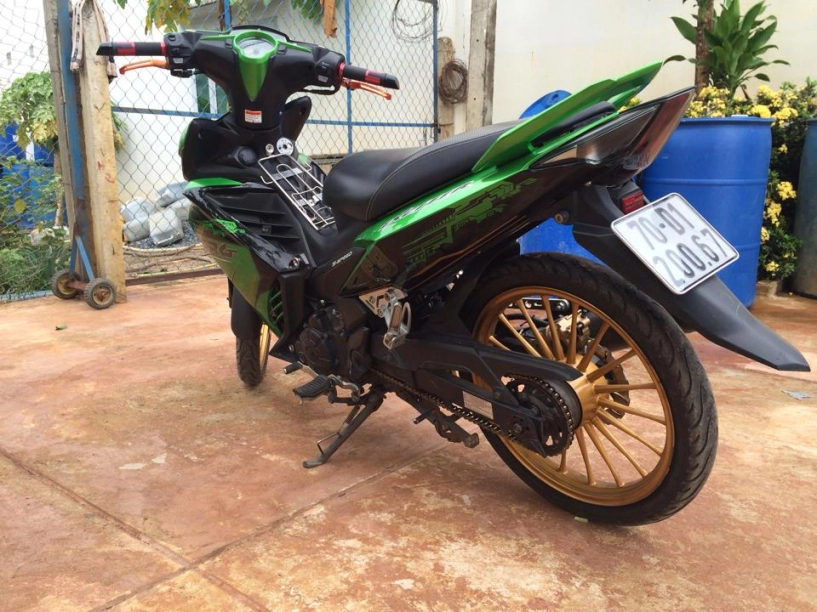 Exciter xanh lá crg của biker tây ninh - 6