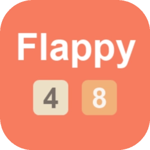 Flappy48 - sự kết hợp cực khó của flappy bird và 2048 trên android gây nghiện cao - 1
