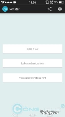 Fontster thay đổi font chữ của thiết bị android với vài cú chạm - 3