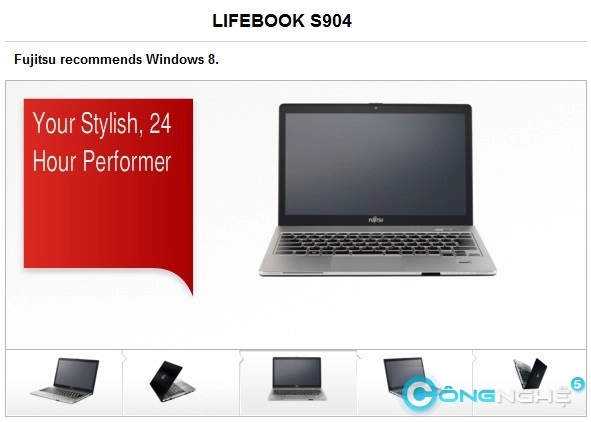 Fujitsu cho ra mắt mẫu laptop cạnh tranh với macbook pro retina - 1
