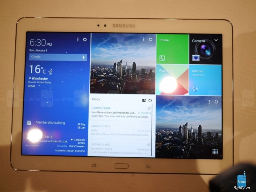 Galaxy tabpro 101 -tablet siêu mỏng của samsung - 5