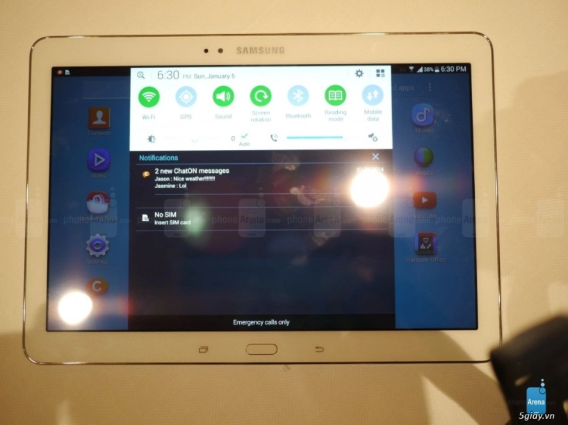 Galaxy tabpro 101 -tablet siêu mỏng của samsung - 8