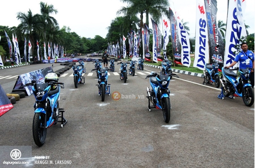 Giải đua satria f150 phiên bản motogp tại indonesia - 8