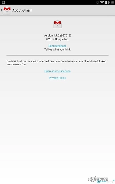 Gmail trên android cập nhật phiên bản 472 bỏ nút show pictures below khi đọc email - 3