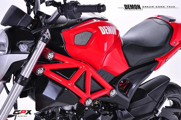 Gpx demon 125 đối thủ nặng ký của honda msx 125 - 3