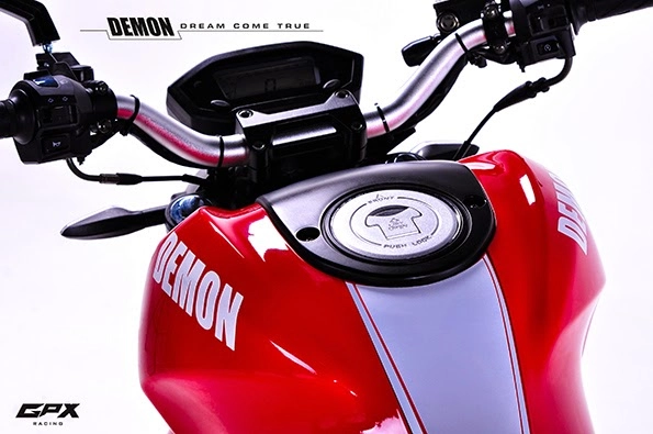 Gpx demon 125 đối thủ nặng ký của honda msx 125 - 8