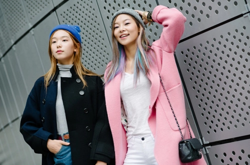 Gu mặc ấn tượng của tín đồ thời trang seoul fashion week - 10