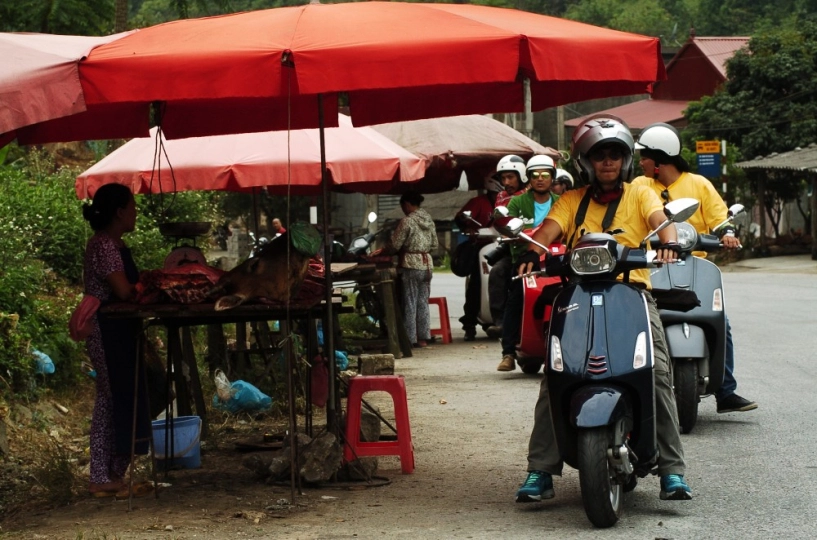 Hành trình cùng vespa từ cao bằng thăm thác bản giốc - 16