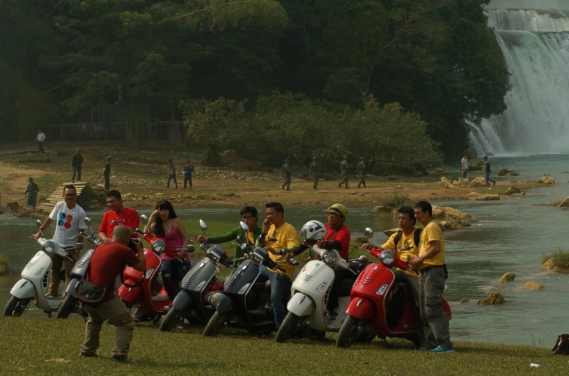 Hành trình cùng vespa từ cao bằng thăm thác bản giốc - 40