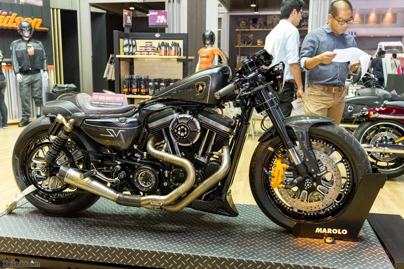 Harley-davidson 48 độ cafe racer tại bangkok motor show 2015 - 13