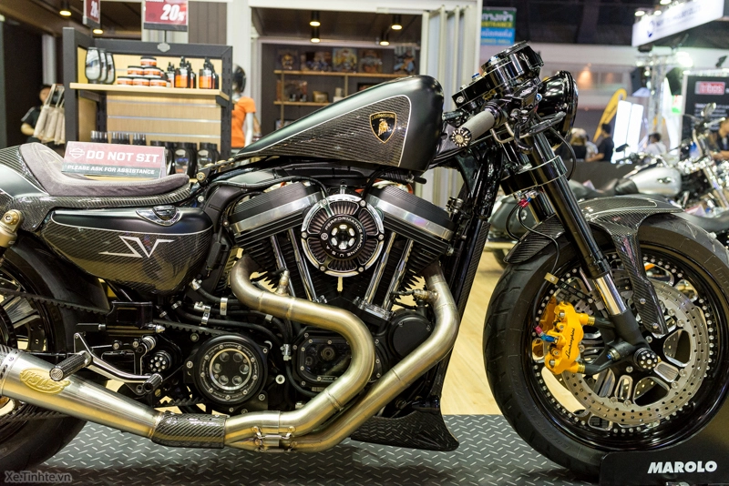 Harley-davidson 48 độ cafe racer tại bangkok motor show 2015 - 14