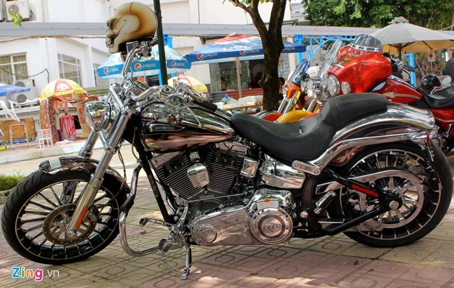 Harley-davidson cvo breakout 2014 giá 14 tỷ đồng của biker hà thành - 3