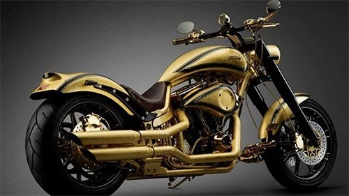 Harley-davidson dát vàng trị giá 20 tỷ đồng - 3