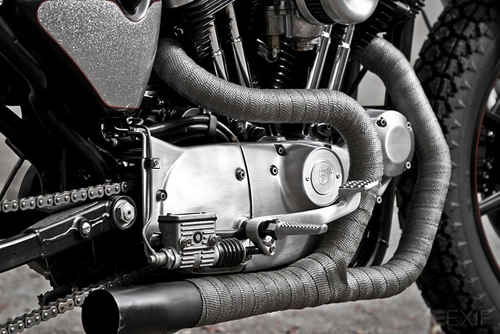 Harley-davidson sportster em cafe racer vô tình - 6