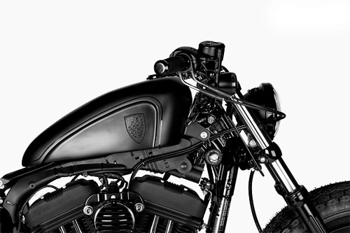 Harley-davidson sportster full black - 6
