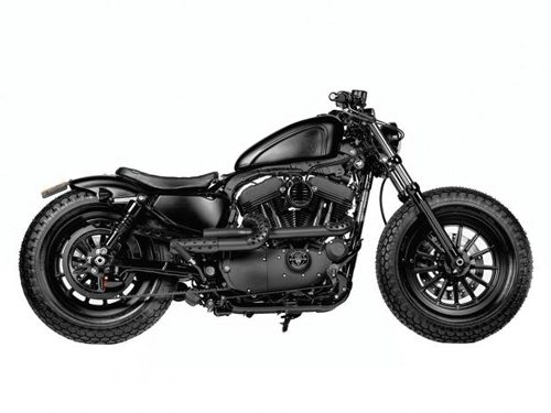 Harley-davidson sportster full black - 2