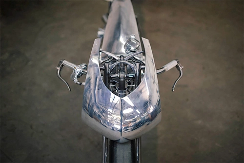 Harley ironhead hazan chiếc môtô độ siêu tưởng - 7
