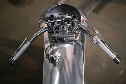 Harley ironhead hazan chiếc môtô độ siêu tưởng - 4