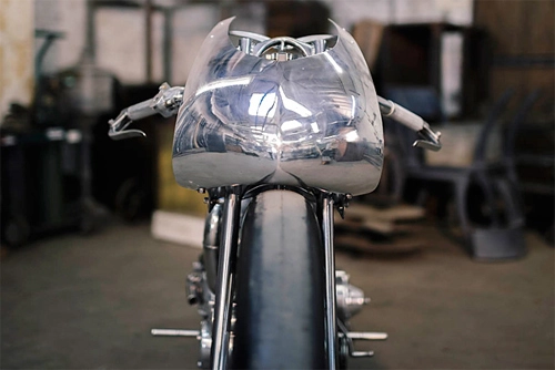 Harley ironhead hazan chiếc môtô độ siêu tưởng - 6