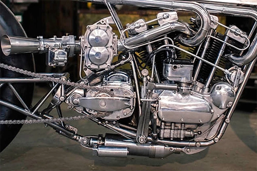 Harley ironhead hazan chiếc môtô độ siêu tưởng - 9