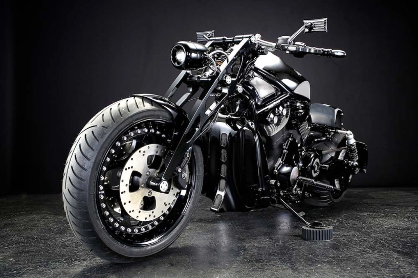 Harley v-rod bad land scorpio-rod gaga phiên bản độ đầy hoang dại - 3