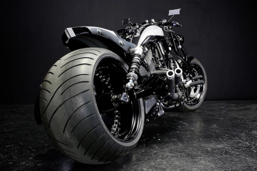 Harley v-rod bad land scorpio-rod gaga phiên bản độ đầy hoang dại - 4