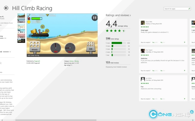 Hill climb racing - game giết thời gian nho nhỏ cho windows 81 - 3