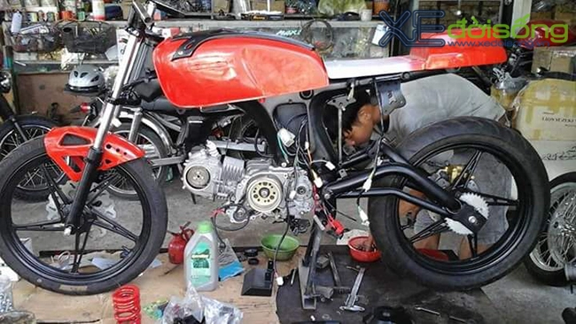 Honda 67 độ phá cách đầy thể thao của biker 9x - 6