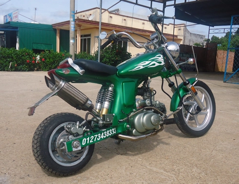 Honda 67 độ phong cách chopper - 4