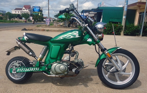 Honda 67 độ phong cách chopper - 3