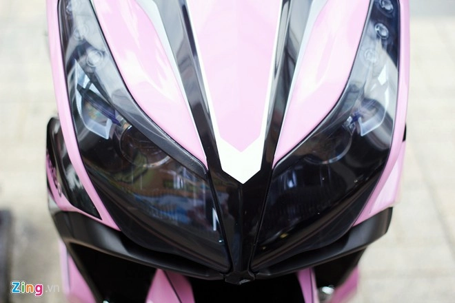 Honda air blade độ siêu chất với màu hồng nữ tính - 8