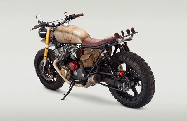 Honda cb750 nighthawk phiên bản zombie apocalypse - 5