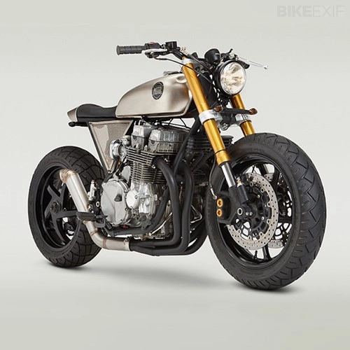 Honda cb750 nighthawk siêu độc với phong cách street tracker - 2