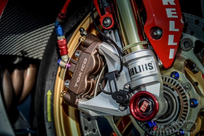 Honda cbr1000rr fireblade sp độ full option tại thái - 20
