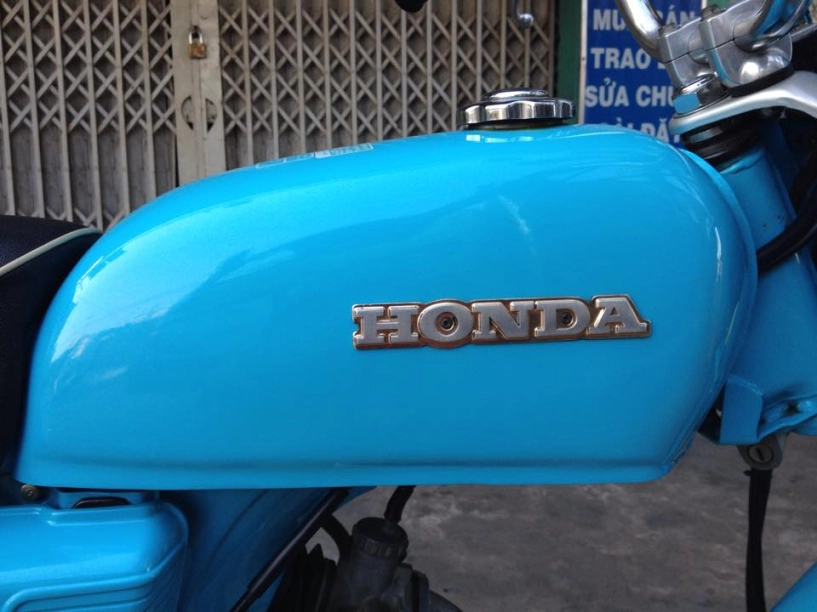 Honda cd dọn keng xà beng với tông xanh nước biển - 6