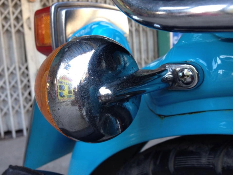 Honda cd dọn keng xà beng với tông xanh nước biển - 16