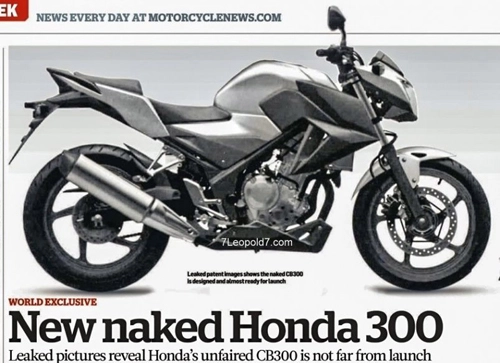 Honda chuẩn bị ra thêm mẫu nakedbike cb300 - 1