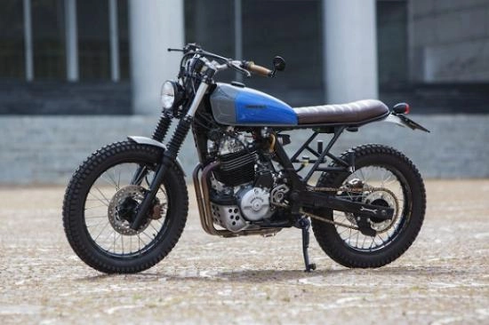 Honda dominator nx650 chất chơi cùng phong cách scrambler - 3