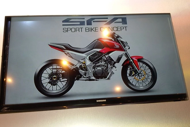 Honda giới thiệu mẫu xe nakedbike concept hoàn toàn mới - 2