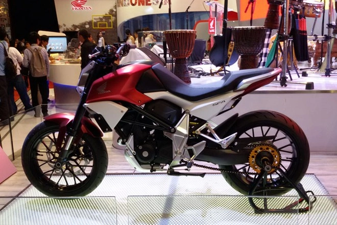 Honda giới thiệu mẫu xe nakedbike concept hoàn toàn mới - 4