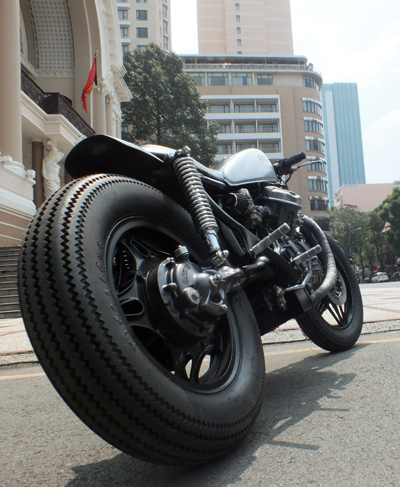 Honda gl400 độ cafe racer ở biên hòa - 7