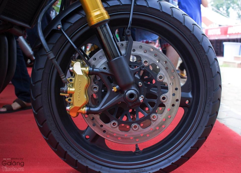 Honda hornet độ cafe racer cực chất - 11