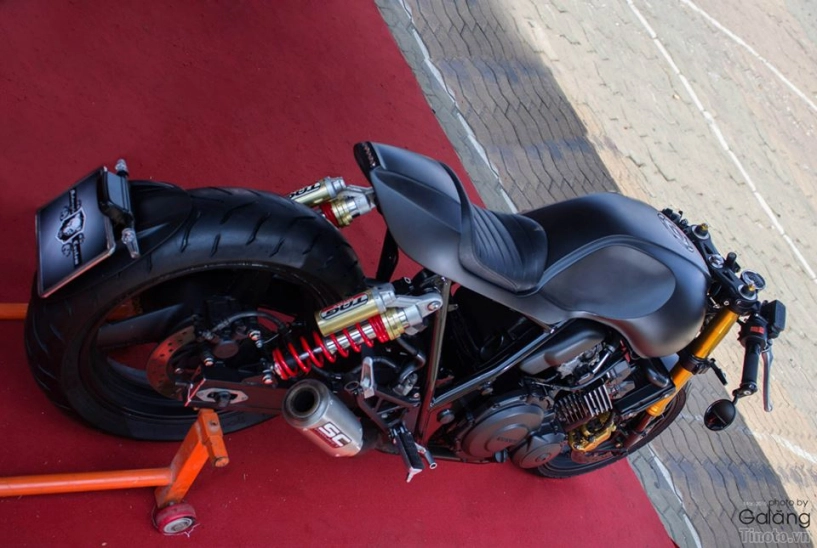 Honda hornet độ cafe racer cực chất - 12
