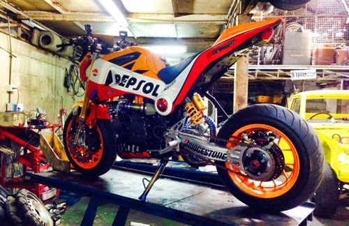 Honda msx 125 độ phong cách sportbike - 4