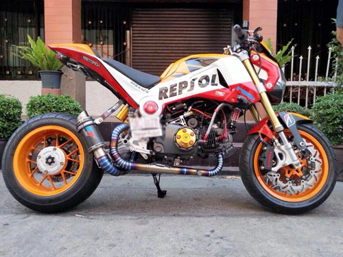 Honda msx 125 độ phong cách sportbike - 5